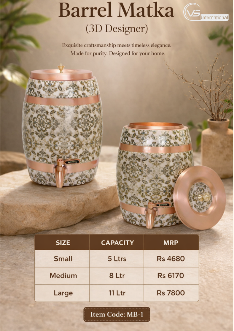 Barrel Matka (3D Designer)